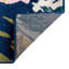 Tapis floral bleu marine / jaune / mauve / rose Holle-2073770859
