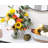 Sunflower and Rose Mixed Arrangement in Vase