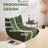 Teddy Fabric Standard Armless Bean Bag Chair & Lounger-230307809