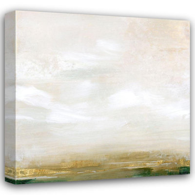 Art sur toile tendue Red Barrel Studio® Popp, Grace Gallery, Gold Leaf Marsh I