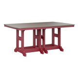 Berlin Gardens Garden Classic Rectangular Bar Table