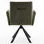 Fauteuil demi-tonneau pivotant avec accoudoirs et pieds en métal-965484758-965484756