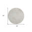 Tapis floral rond 8 po