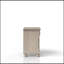 Table de chevet deux tiroirs gris antique