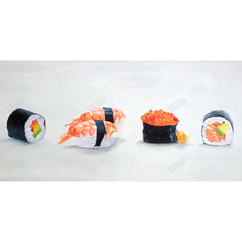 Delicious sushis - 15.75"x31.50" Desk mat