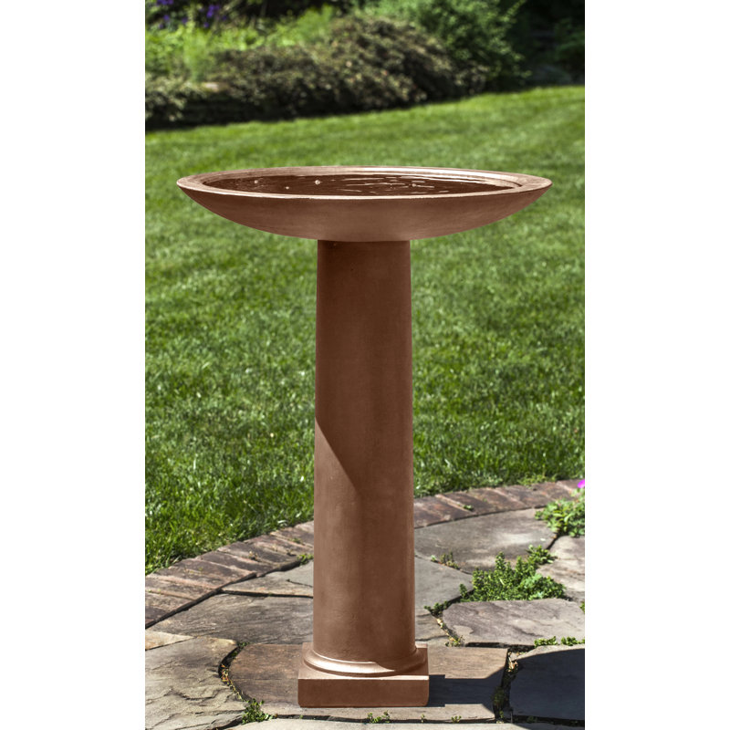 Metropolitan Birdbath, Brownstone