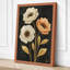 Three Blooms Botanical - Wrapped Canvas-665289653-665289652
