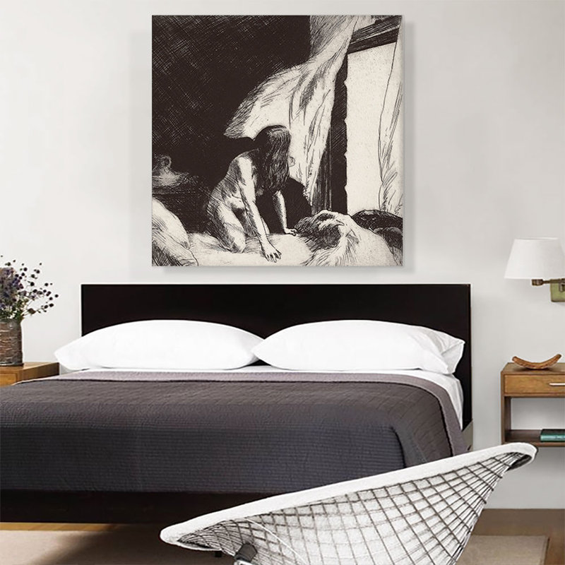 «Evening Wind 1921» - reproduction, H 36 po x l 36 po x P 0,75 po
