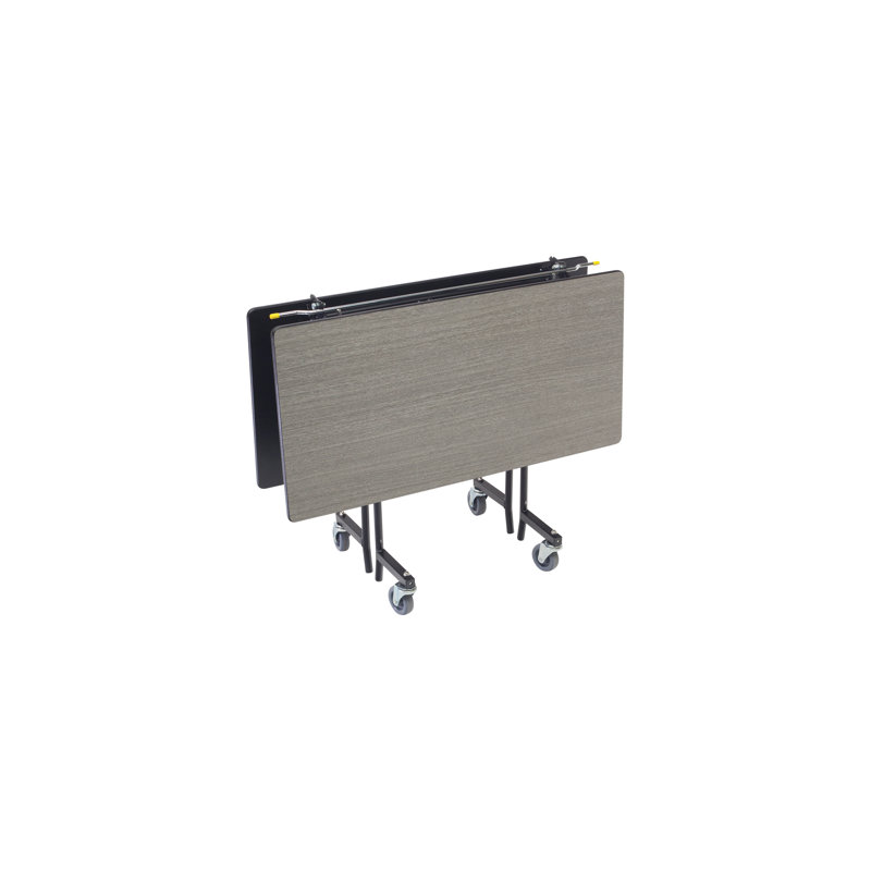 Table mobile à forme carrée, L 48 po x l 48 po