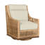 Outdoor Peninsula Gliding Wicker/Rattan Chair with Cushions-301211511-301211501-301233306
