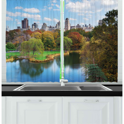 Pointed Kitchen Curtain