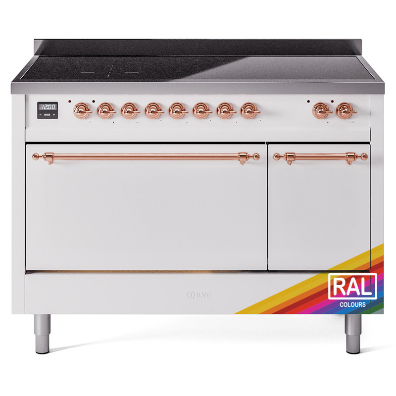 ILVE Nostalgie II 48 in Induction Range, RAL/Copper