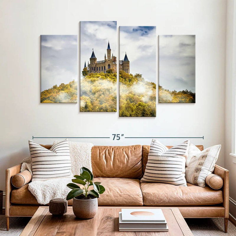 Lilie Hohenzollern Castle, H 42 po x l 68 po