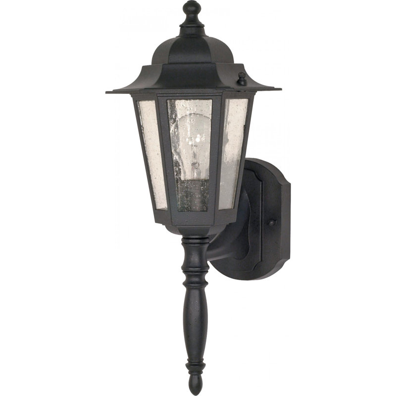 Mayer Wall Light, Textured Black