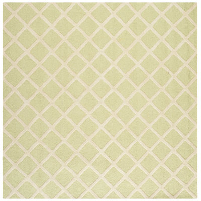 Sanyla Hand Tufted Wool Geometric Rug