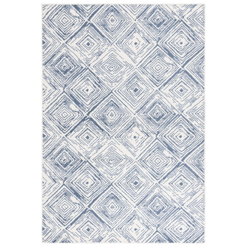 Pyramid Performance Geometric Rug, Rectangle 4'5" x 6'5"