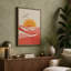 Desert Under Stars Minimalist - Wrapped Canvas-930680132-930680140