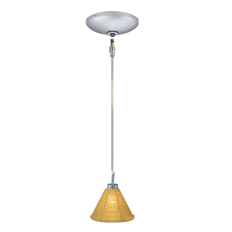 Ensemble de rail d’éclairage 1 lumières Halle, Chrome satiné, Rouge