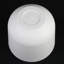 Ensemble de pots à fleurs ronds 4 pièces en plastique blanc - Design moderne minimaliste