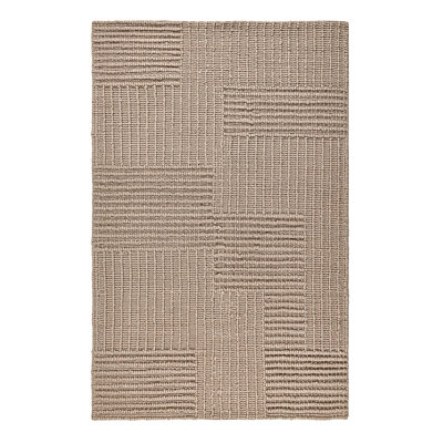 Clayton Geometric Area Rug in Beige