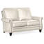 Reddish Leather Loveseat-161546608-161546611-161546617