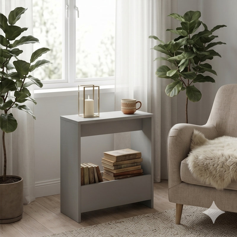 End Table, Grey