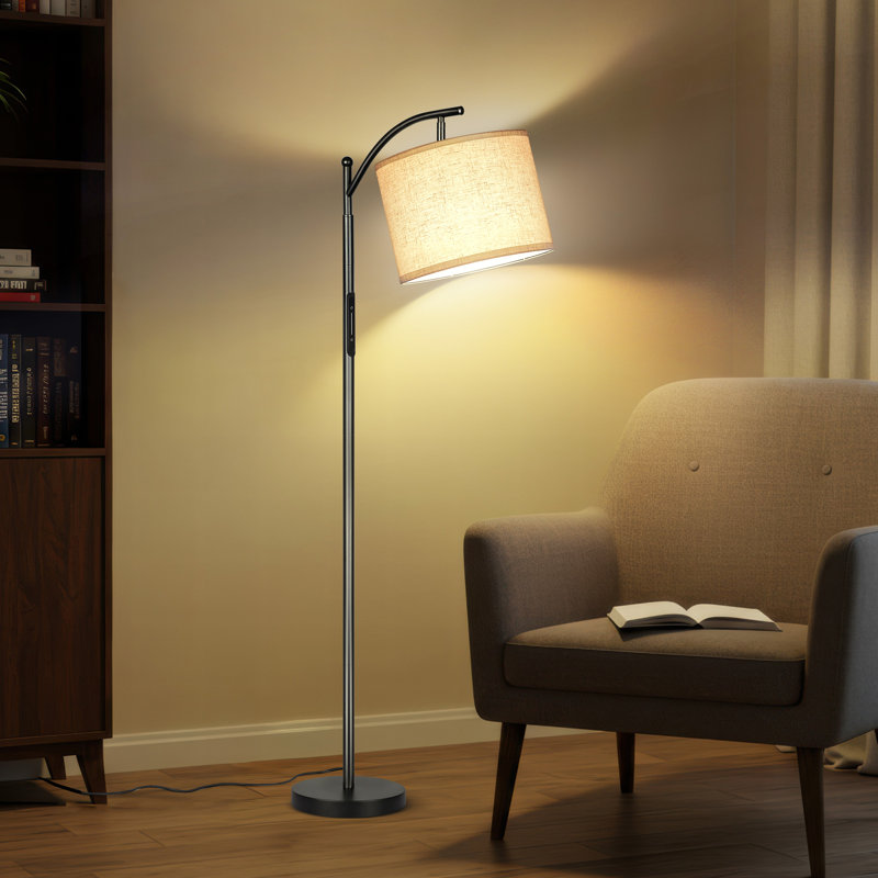 159cm Black Traditional Floor Lamp