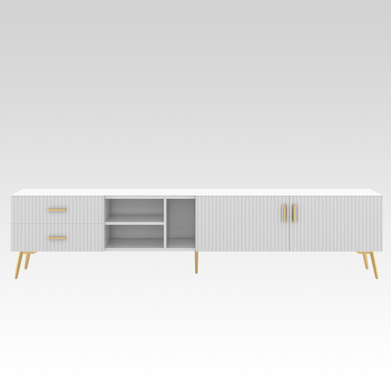 White Tv Stand For 75-inch Televisions