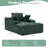 Floor Sofa Bed (Green)
