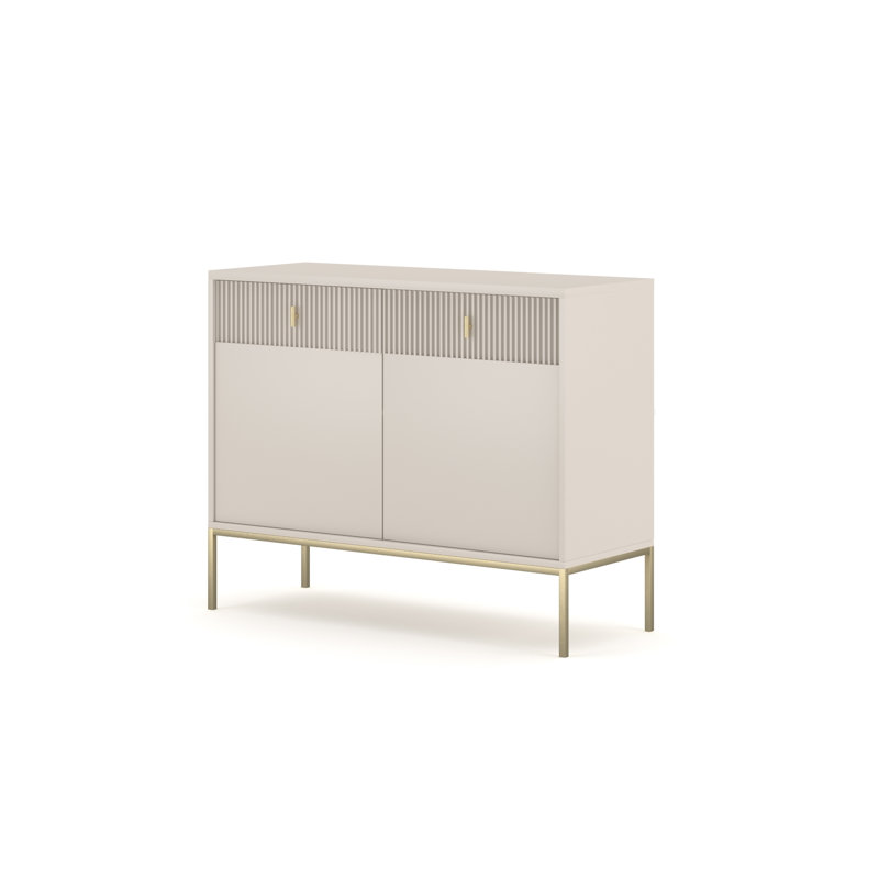 Tarrick 104.2cm Sideboard, Cashmere/Gold