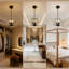 Luminaire suspendu en cristal Farmhouse