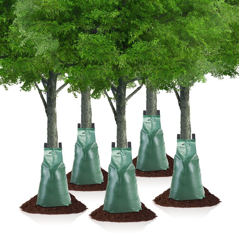 5 sacs d'arrosage pour arbres à libération lente de 20 gallons