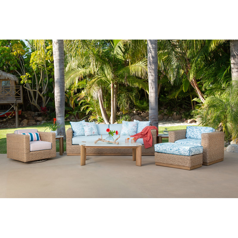 Table d'appoint Margaritaville Somerset, H 19,69 po x l 20,87 po x P 20,87 po