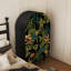 Armoire arquée avec tablettes et portes