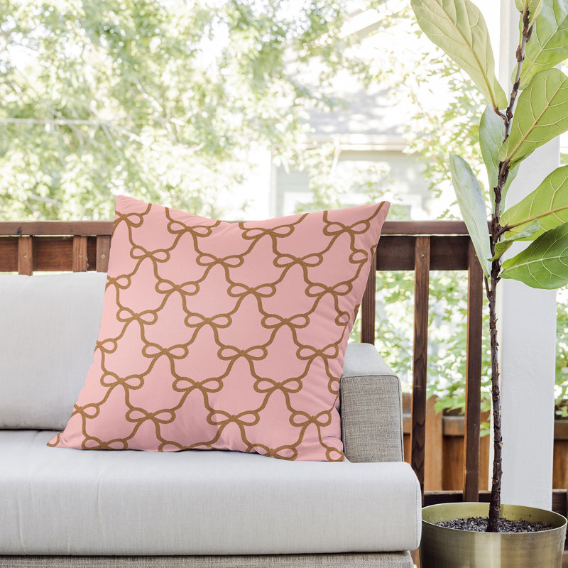 Coussin décoratif en corde Design by Spark Ribbon, 26 po x 26 po