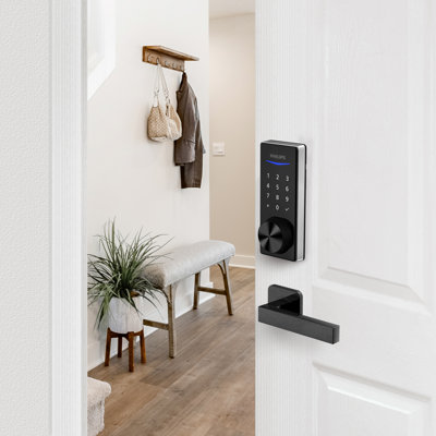 Serrure à pêne dormant électronique Philips avec accès multiples
