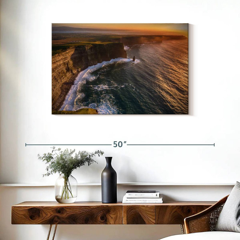 Kavia Moher Cliffs, 24" H x 36" W