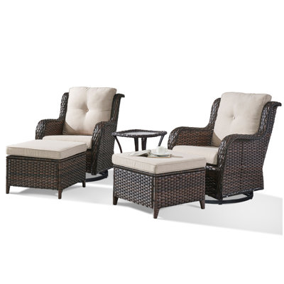 Carolina 2 - Person Patio Conversation Sets with Cushions