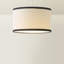 15cm H Linen Blend Drum Lamp Shade ( Slip-On )-432176493
