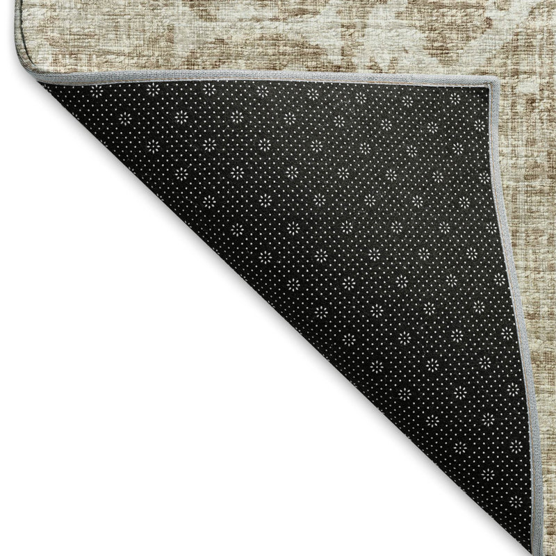 Premium Machine Washable Kelsa AMF41 Baja Rug, Rectangle 1'8" x 2'6"