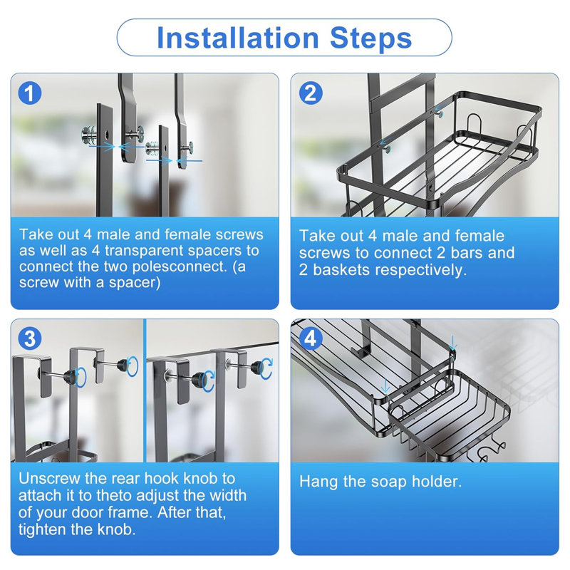 Over-the-Door Shower Caddy