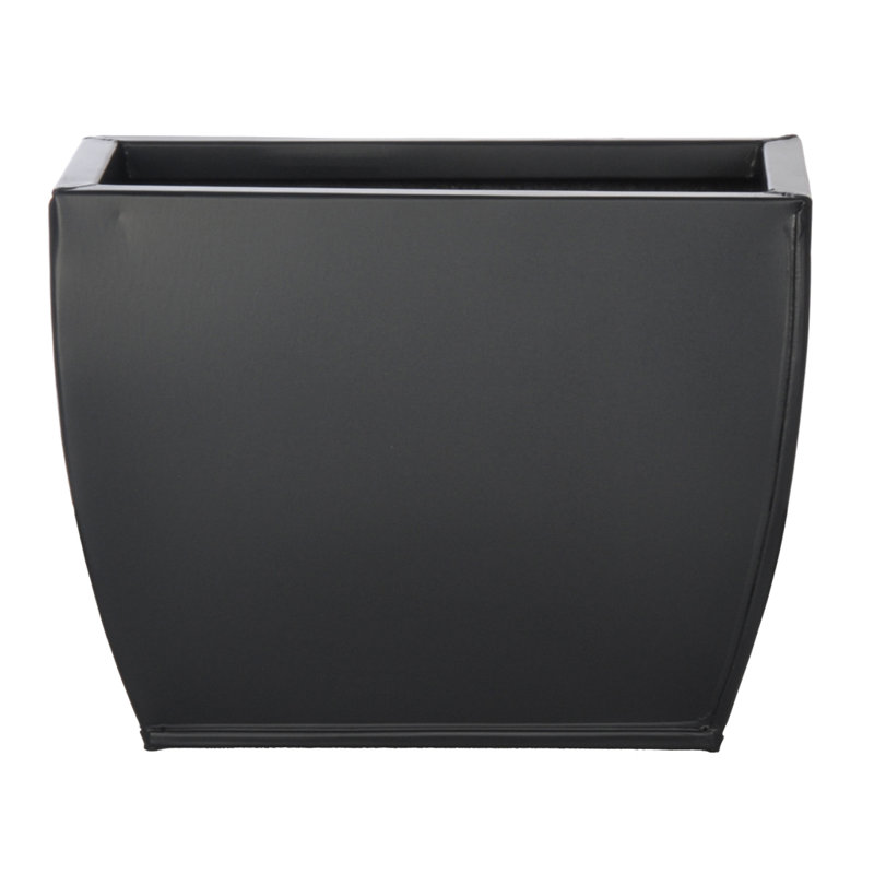 Metal Table Vase, Matte Black