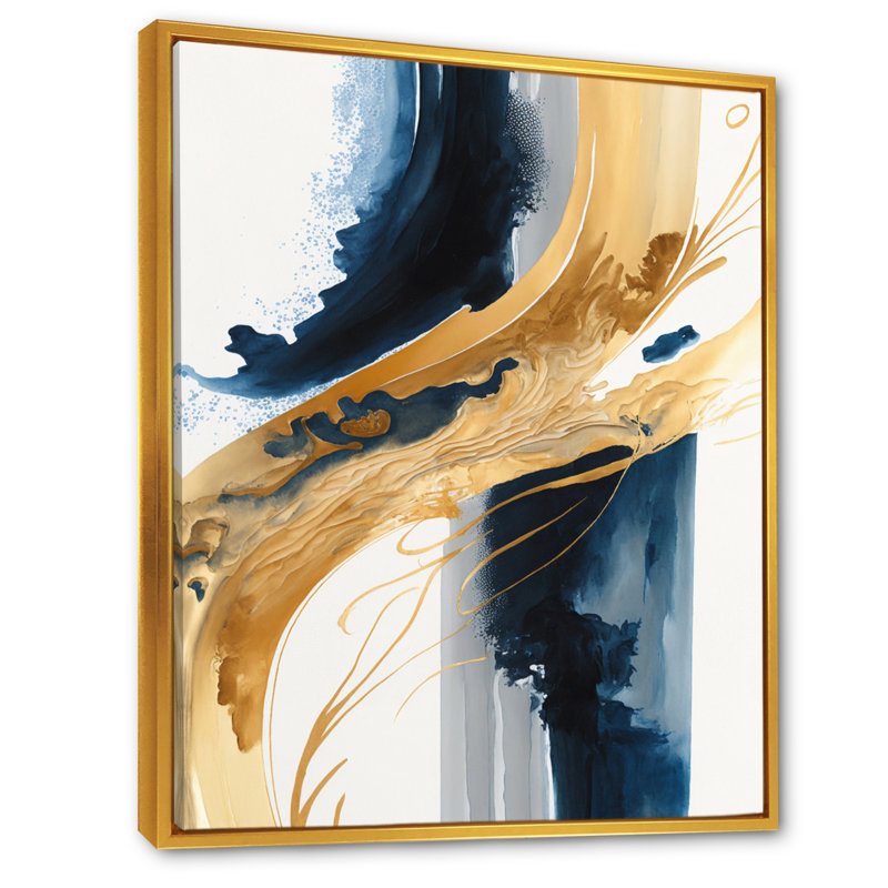 Stylish Spiral Abstract III - Abstract Spirals, impression sur toile encadrée, H 32 po x l 16 po x P 1 po
