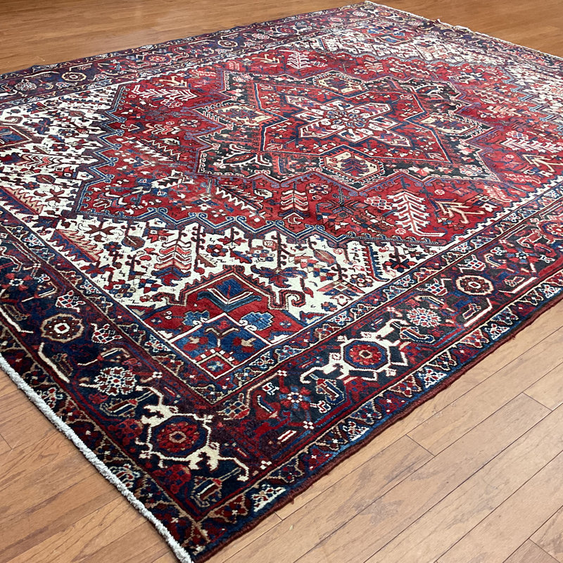 Tapis rectangulaire en laine