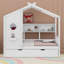 Lit en bois avec couchette et tablette de rangement Keyanna-655064497-655064499