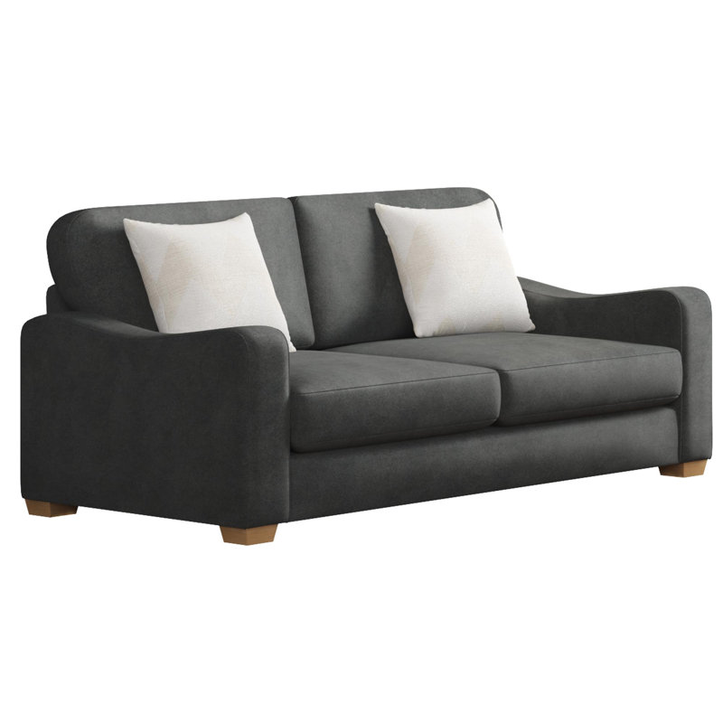 Theadford Three Seater, Fixed Back, Marmalade