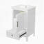 Meuble-lavabo avec porte 20 po, lavabo et porte 20 po-475790789