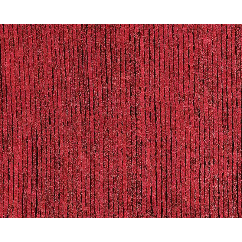 Hidden Path Striped Area Rug in Black/Red, Rectangle 10' x 14'