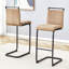 Tabouret de bar 42,5 pouces de hauteur en tissu Tech - une combinaison parfaite de design moderne, de confort et de stabilité.