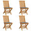 Ensemble de 4 chaises de patio Maru-55811125